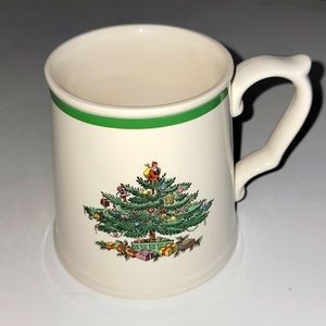 SPODE CHRISTMAS TREE PORCELAIN MUG